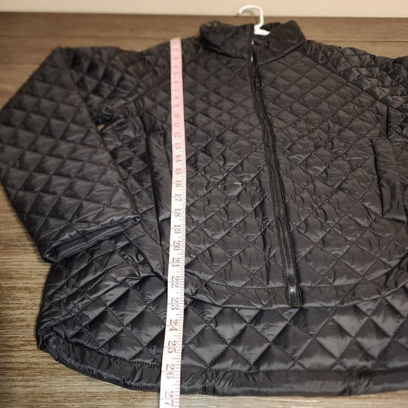Quince Featherless Quilted Puffer Jacket NWT Black Small - Picture 4 of 10